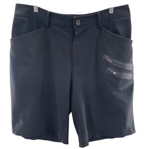 Lululemon Men’s Commute Black 10" Inseam Cargo Utility Sports Shorts Size 36